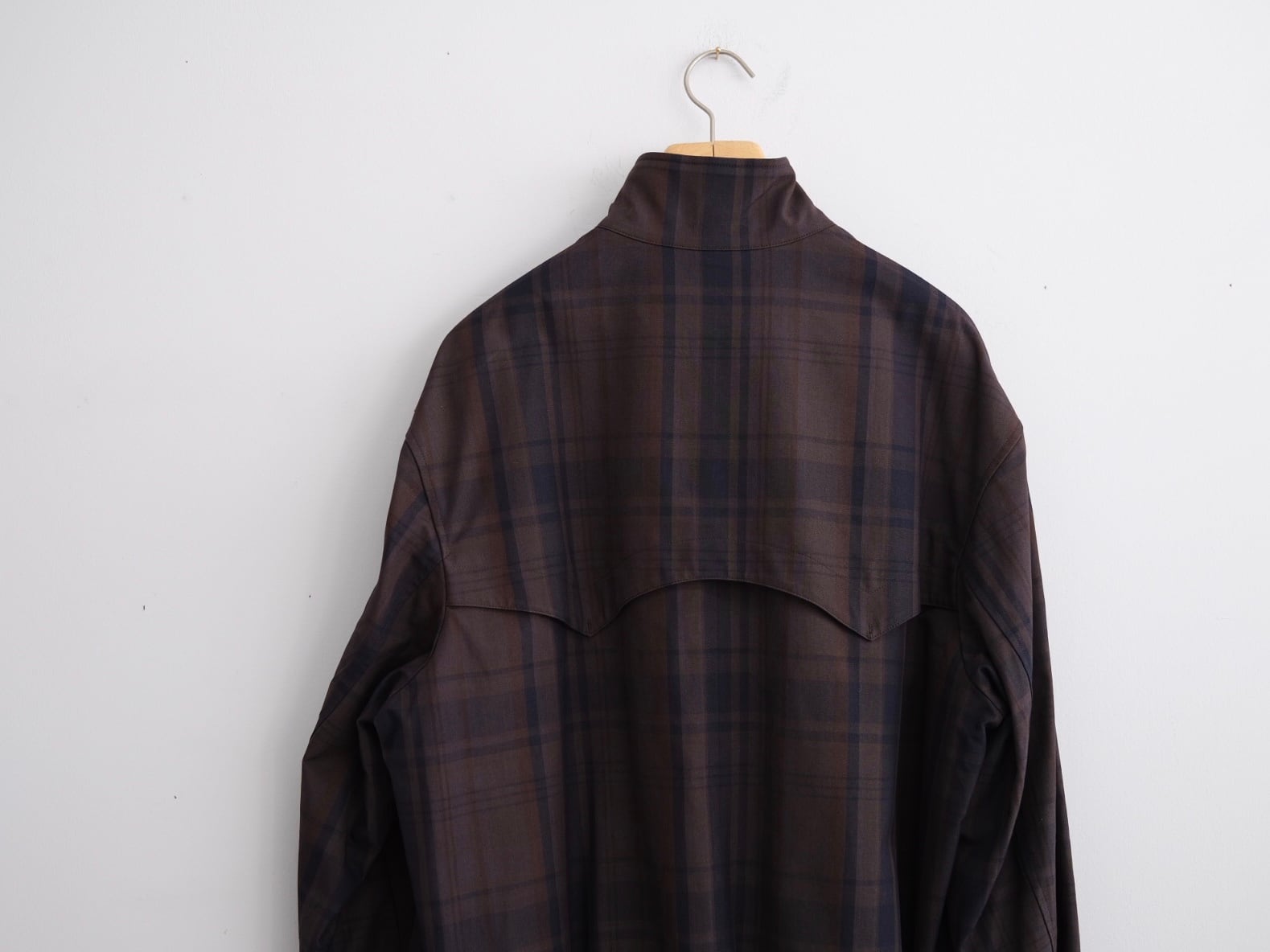 CIOTA” CIOTA × J.PRESS Madras Golf Jacket Gray” | Lapel online store