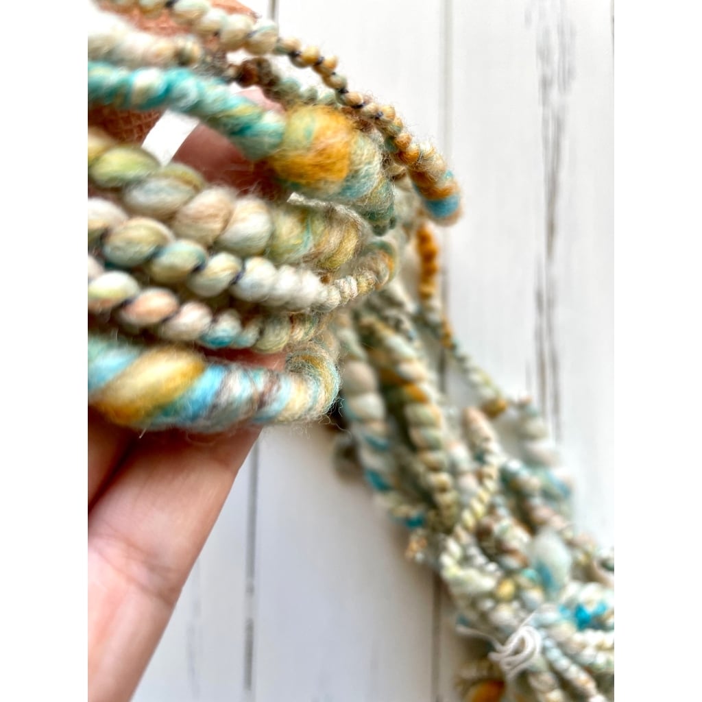 アートヤーン  手紡ぎ糸【21-1102】