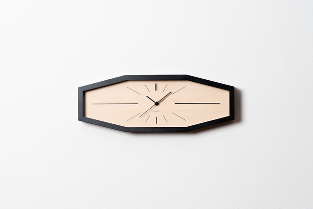 【coming soon ! 2026年冬頃発売】LINE CLOCK -NOVA- BLACK