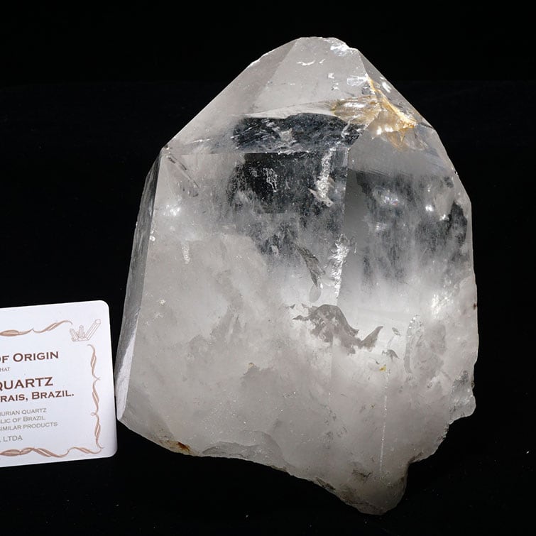 2Kg レムリアンシード 水晶 原石 ブラジル ミナスジェライス州 コリント産 証明書付属 一点物281-147
