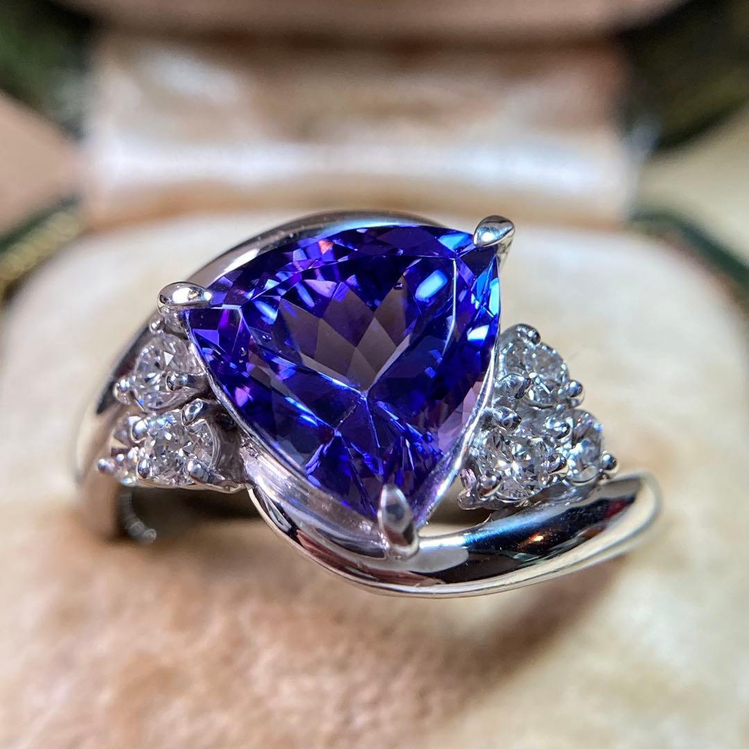 専用です】タンザナイト財団 希少性の印 タンザナイト3.33ct