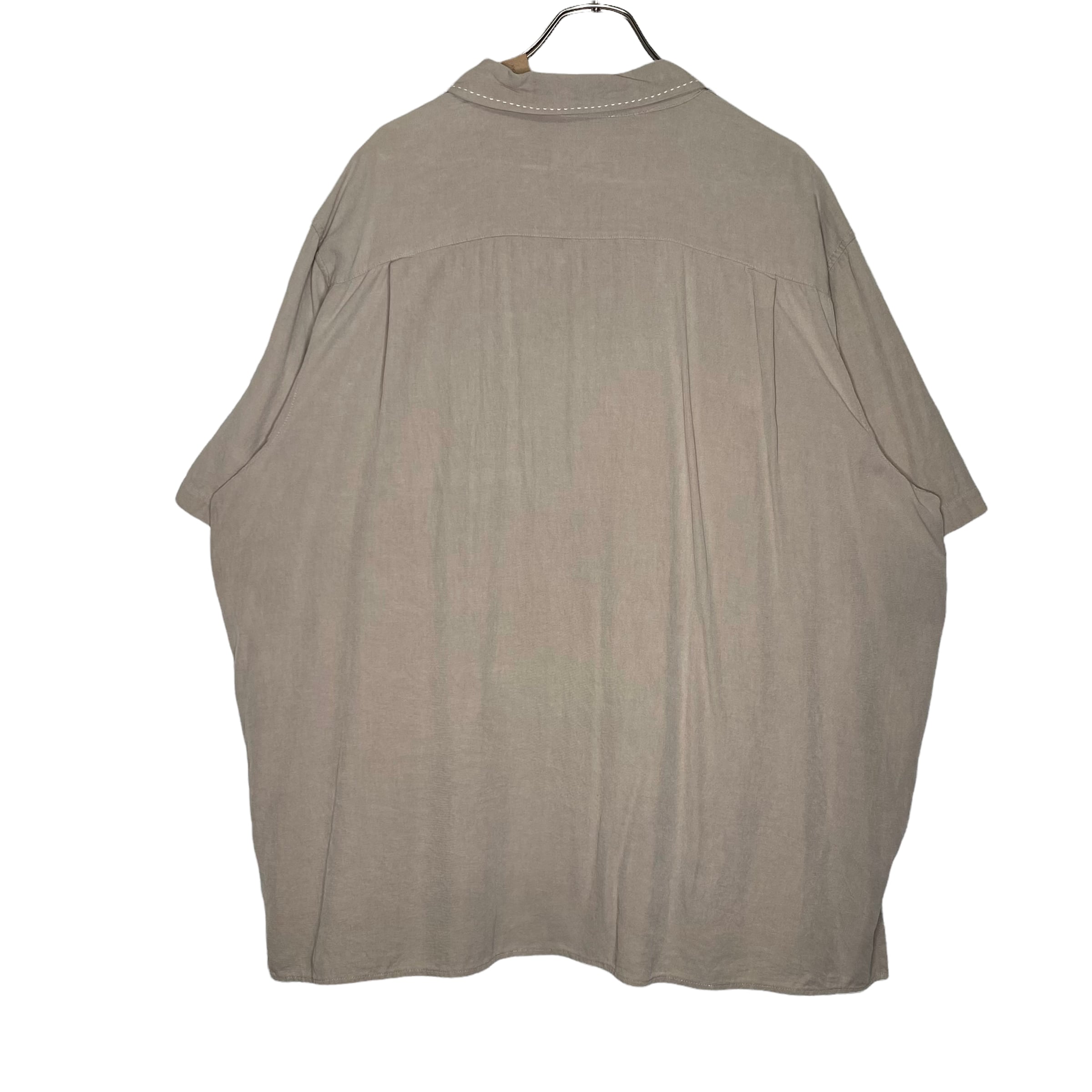 Vintage Silk 半袖シルクシャツ 2XL ラインシャツ 100%シルク 開襟シャツ 状態良好 | 古着屋OLDGREEN powered by BASE Vintage Silk 半袖シルクシャツ 2XL ラインシャツ 100%シルク 開襟シャツ 状態良好 | 古着屋OLDGREEN powered by BASE