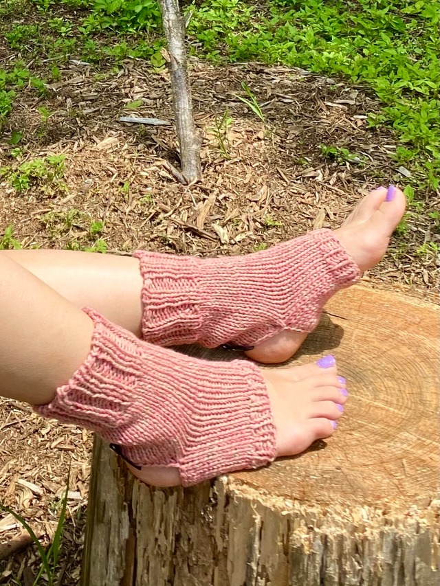 アンクルウォーマー　スプリングピンク　My Kinda Body　