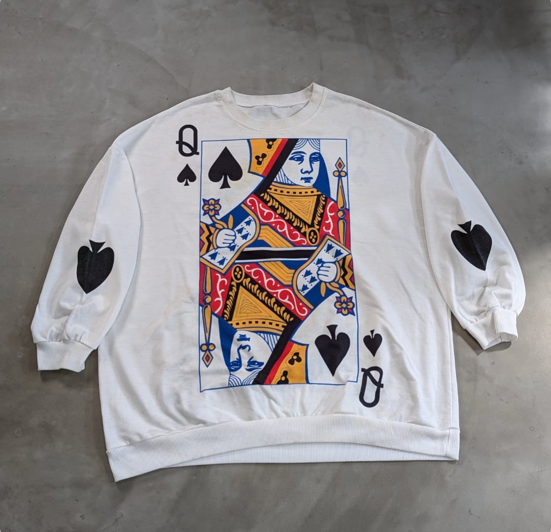 trump pattern l/s shirt トランプ柄 小岩店