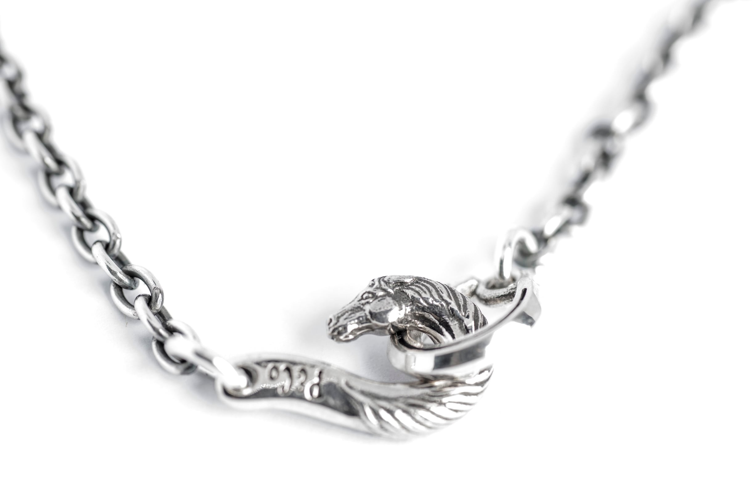 アクセサリー PEANUTS&Co. HORSE HOOK CHAIN ALL SILVER HORSE HOOK CHAIN ALL SILVER (ROUND OR SQUARE). 50cm | Peanuts&Co