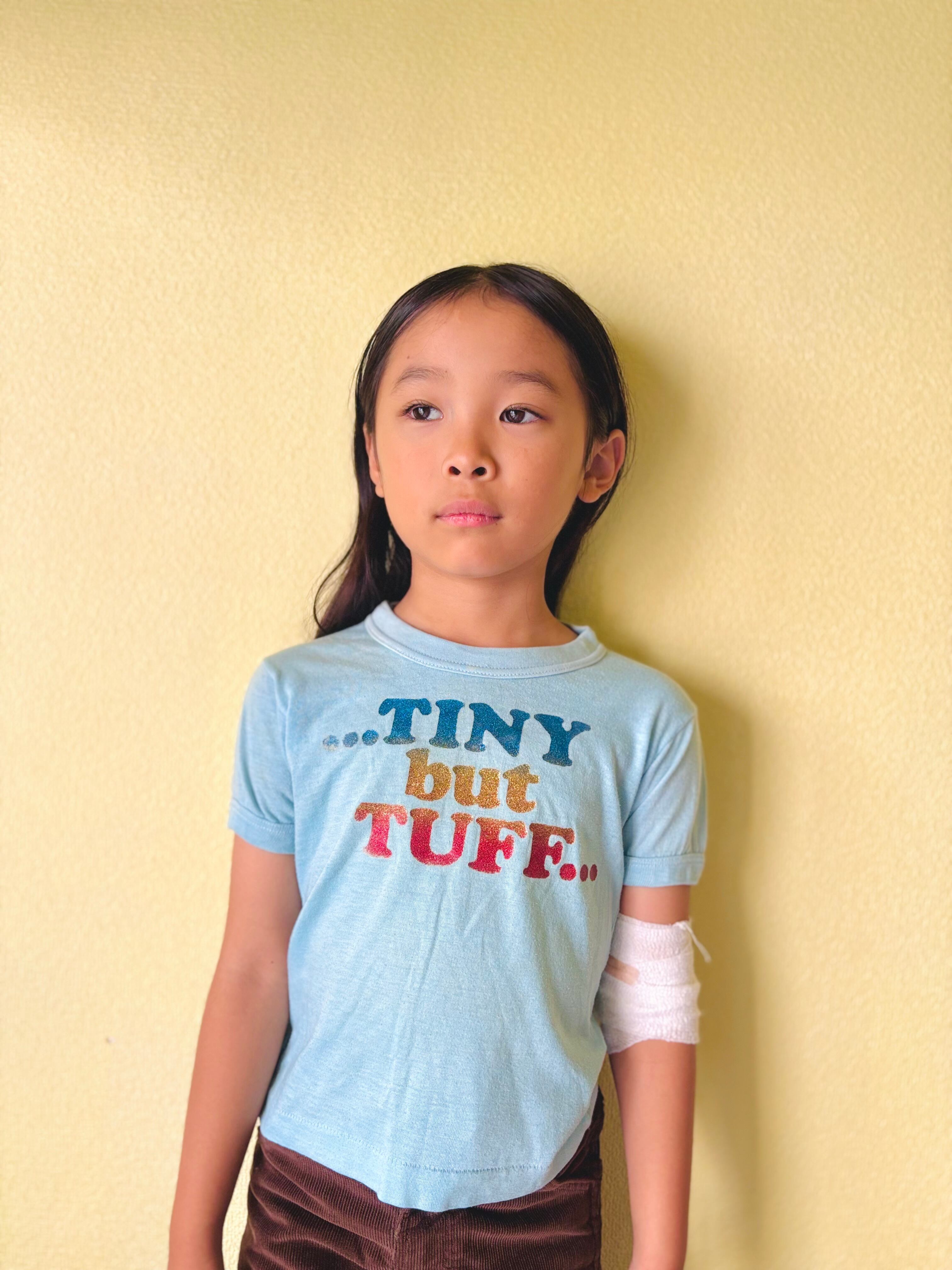 【KIDS vintage】 90's vintage TINY but TUFF T-sh. size:3-5y