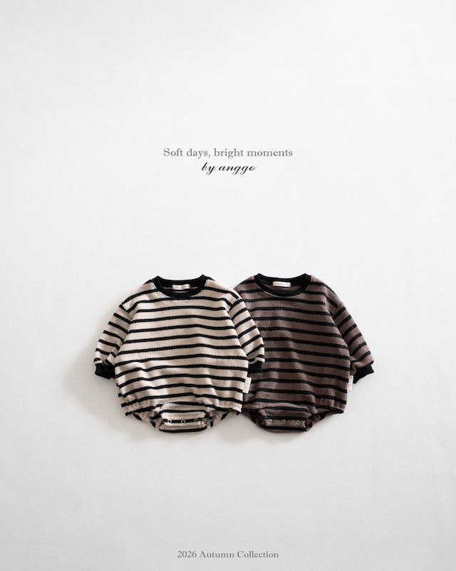 【取寄】anggo|tiramisu romper|ティラミスロンパース|6m-12m|baby|26 autumn