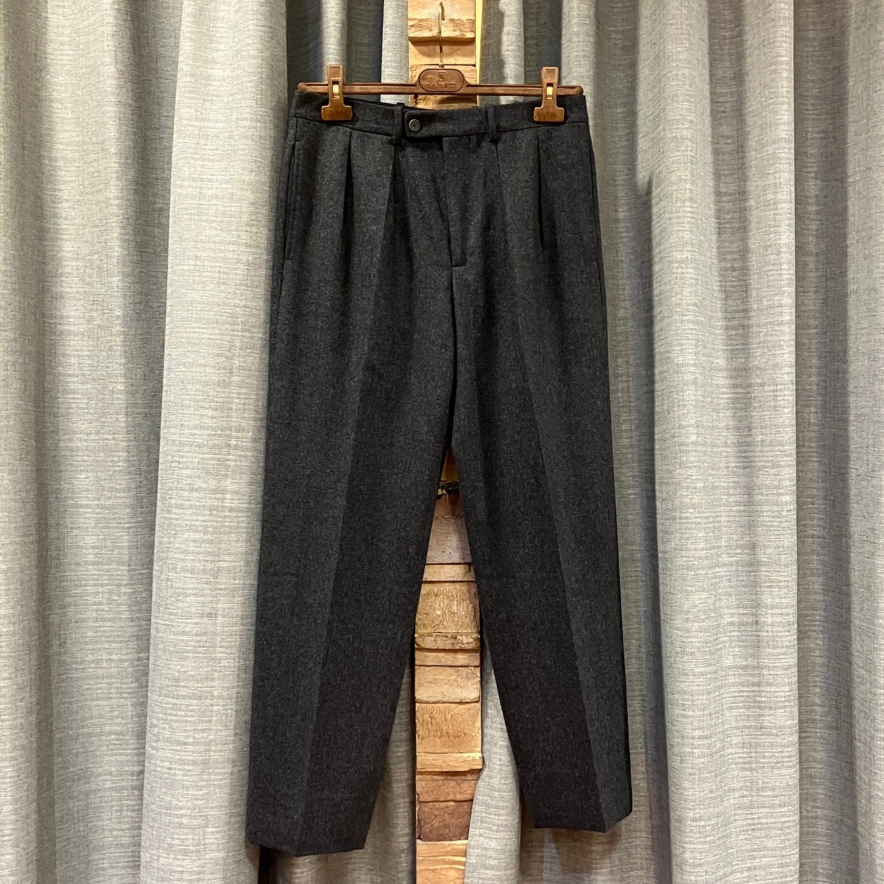 BERNARD ZINS FLANNEL SLACKS《38》 | safarionline