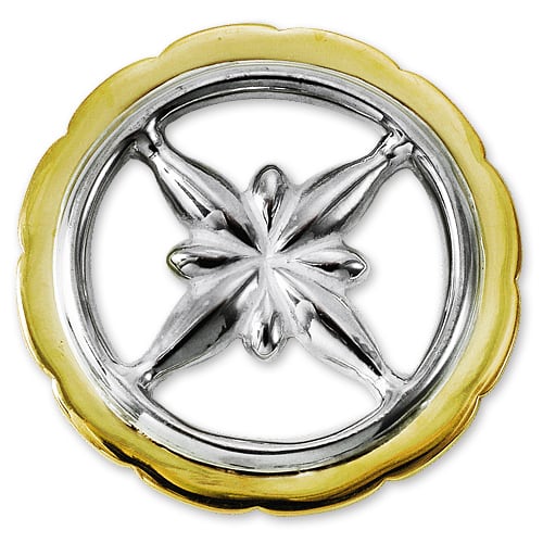 鷲見太郎 Pendant ペンダント】クロスペンダントw/オパールK18カップ 鷲見太郎 Pendant ペンダント】クロスペンダントw/オパールK18カップ