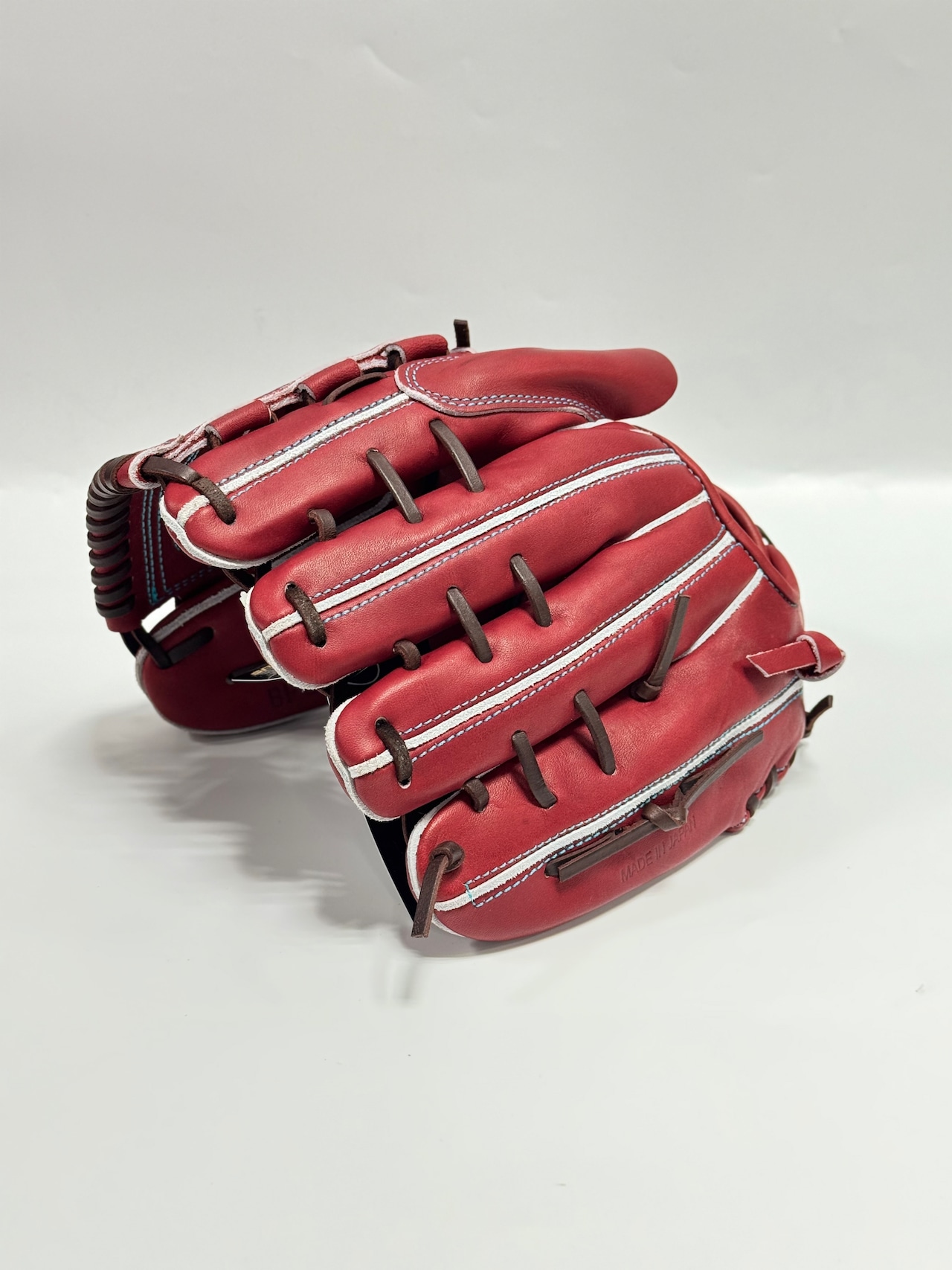 ZETT PROSTATUSーゼットプロステイタス michii supreme order 硬式グローブ ゼットミチイオリジナルグラブ 右投げ用 691型 今井モデル ボルドーブラウン×ブラウン 68・画像5