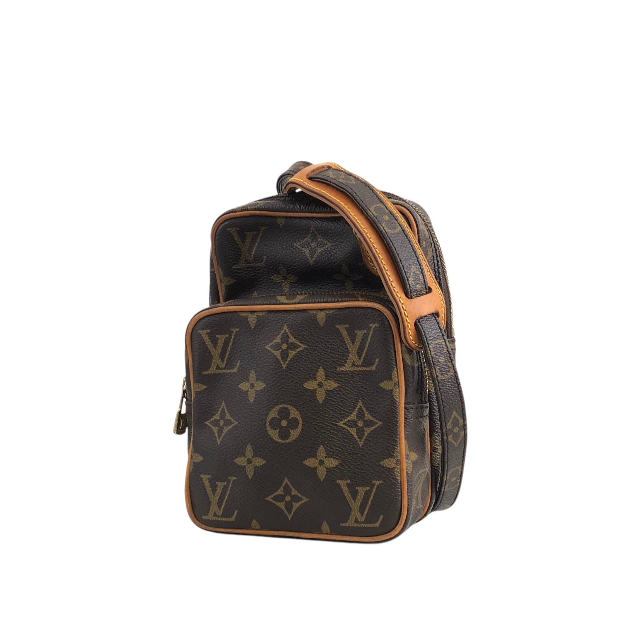 LOUIS VUITTON ルイヴィトン モノグラム ショルダーバッグ ブラウン
