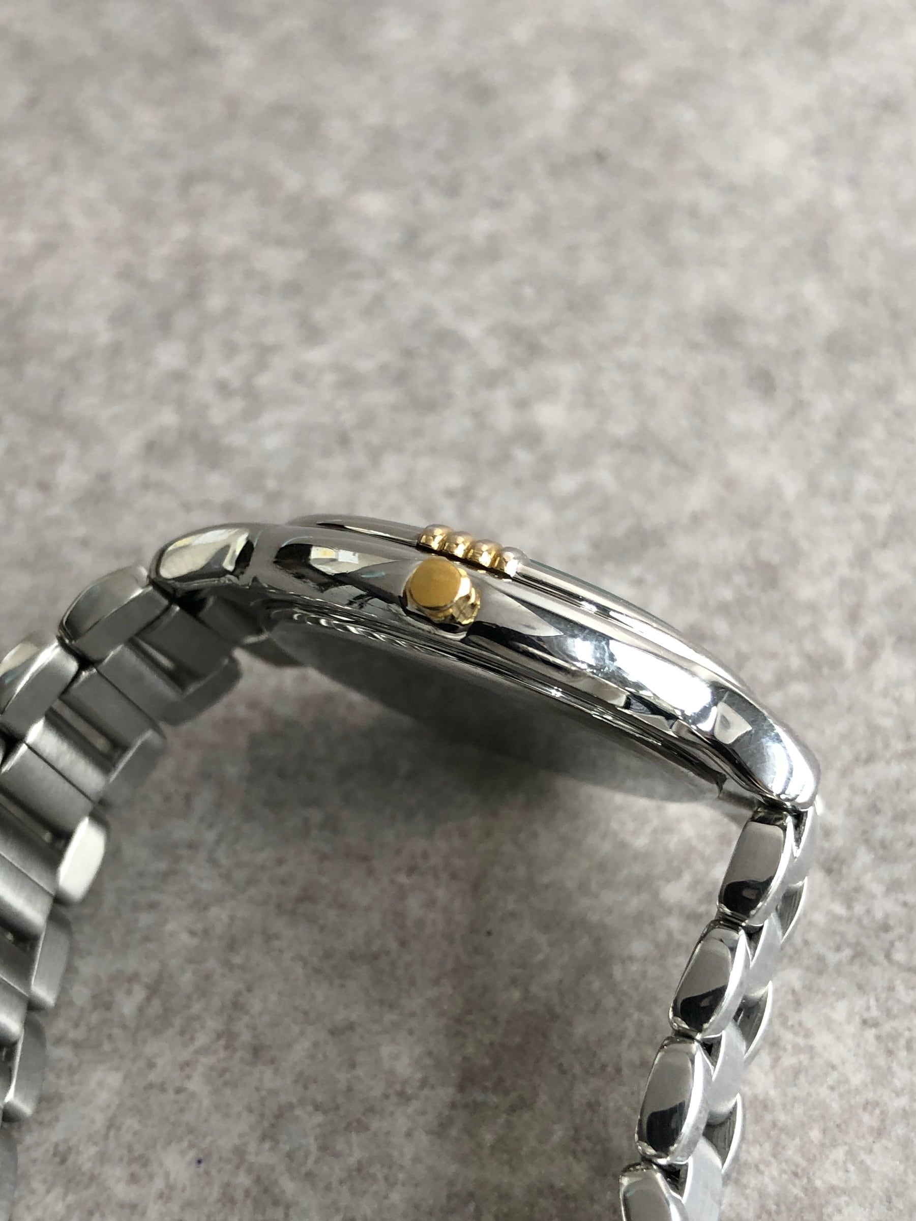 Yves Saint Laurent イヴ・サンローラン 腕時計 シルバー ブルー YSL