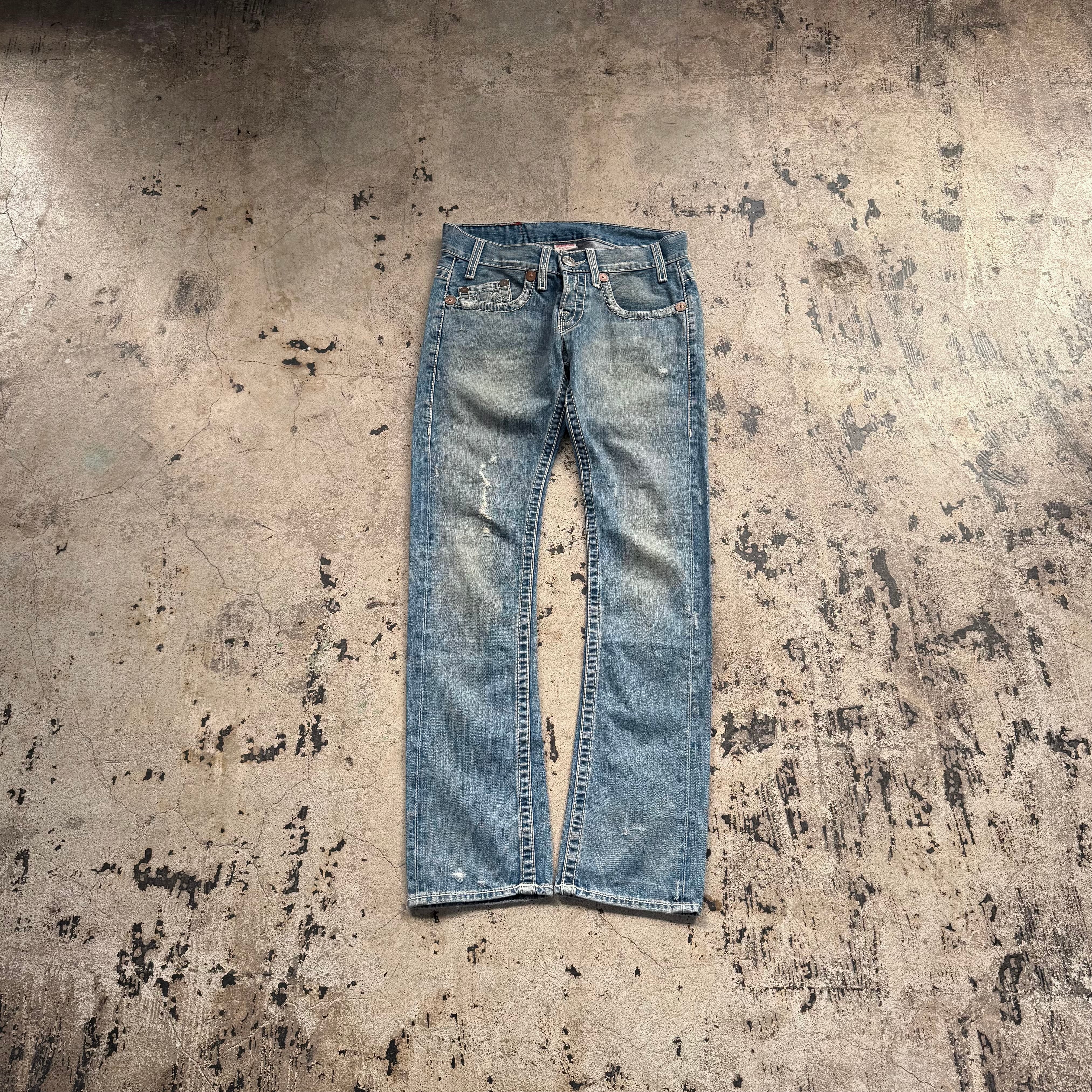 00s TRUE RELIGION STITCH STRAIGHT DENIM | GALAXIES