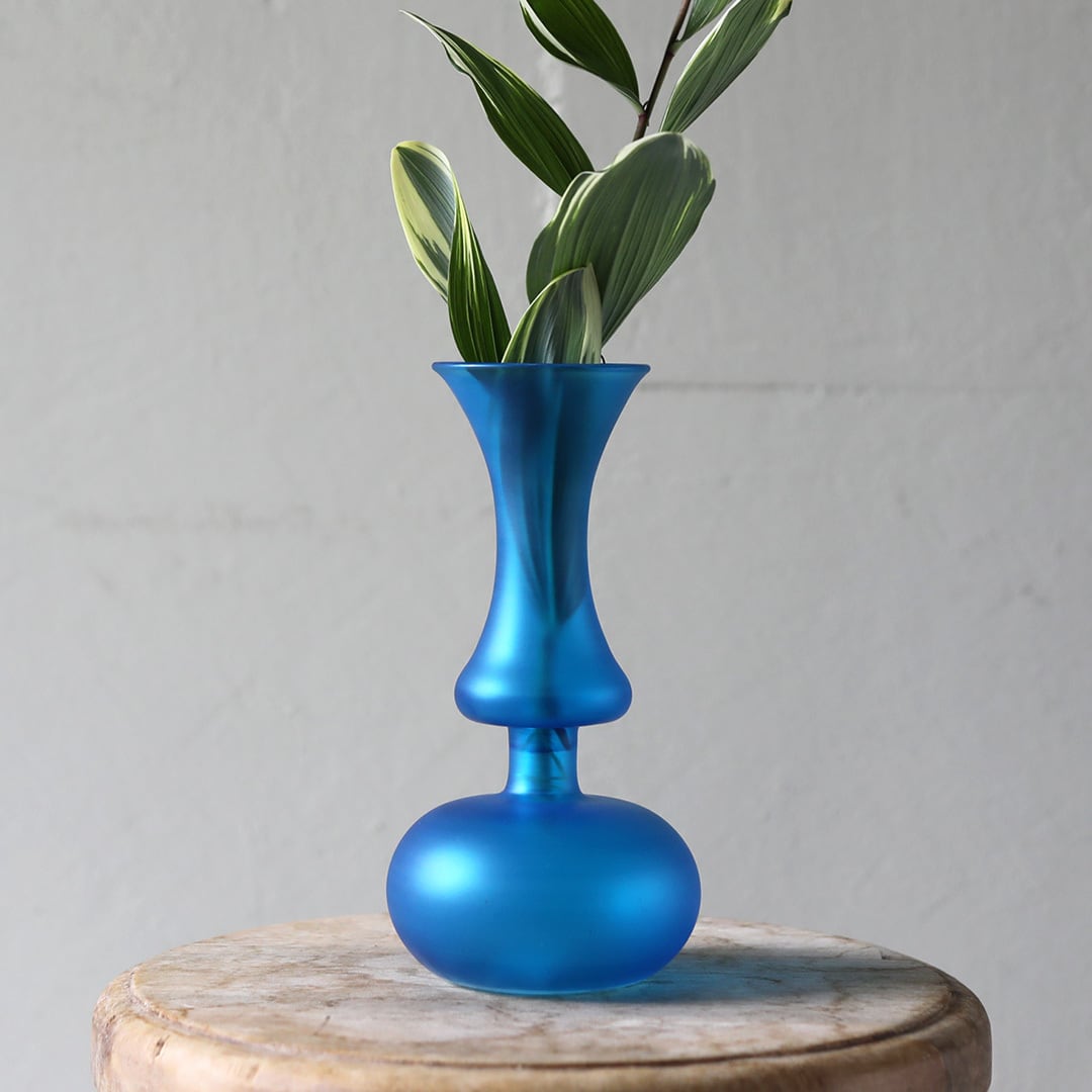 YŌKI (ヨーキ) flower vase (フラワーベース) 01 Blue FREEPARK