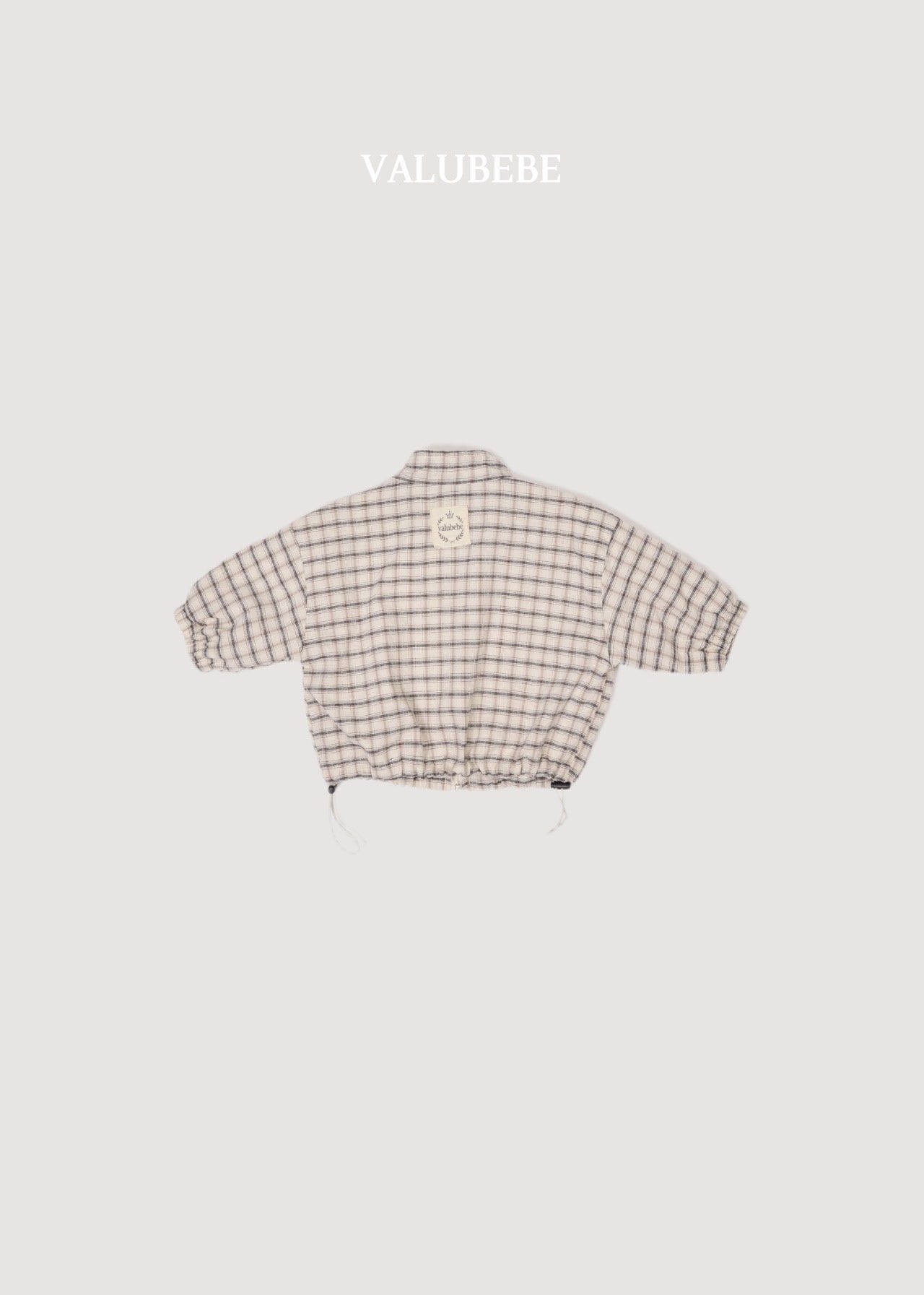 送料無料【予約】/ ハイチェックジャンパー/ valubebe