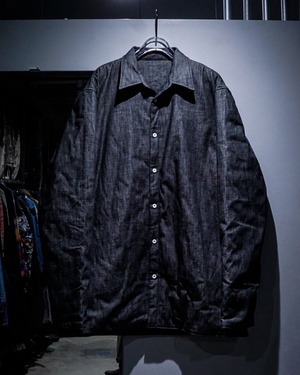 【add (C) vintage】“Maison Margiela”“2020 Pre-Spring” Denim Padded Shirt