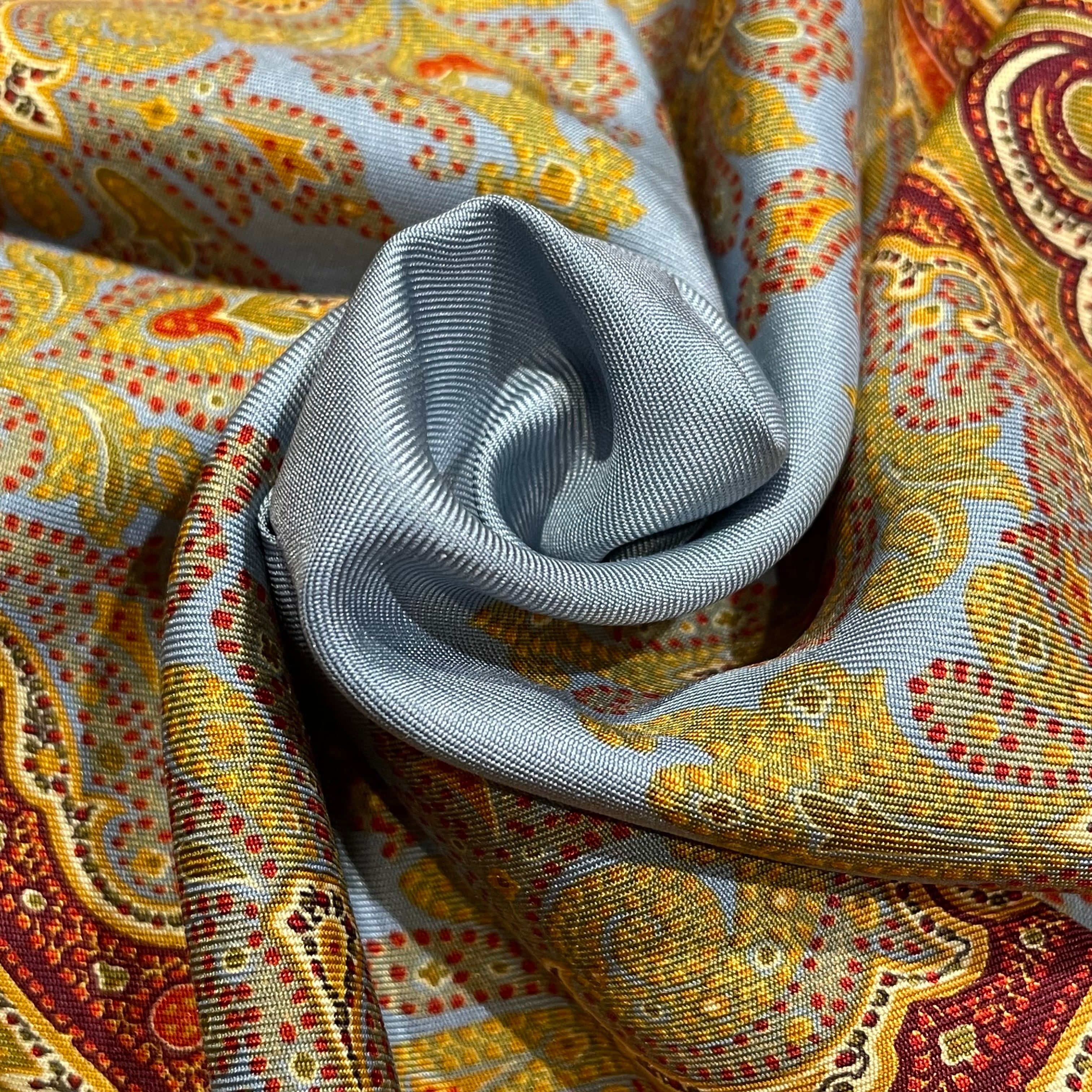 ETRO イタリア製 シルク100% スカーフ エトロ | anemone