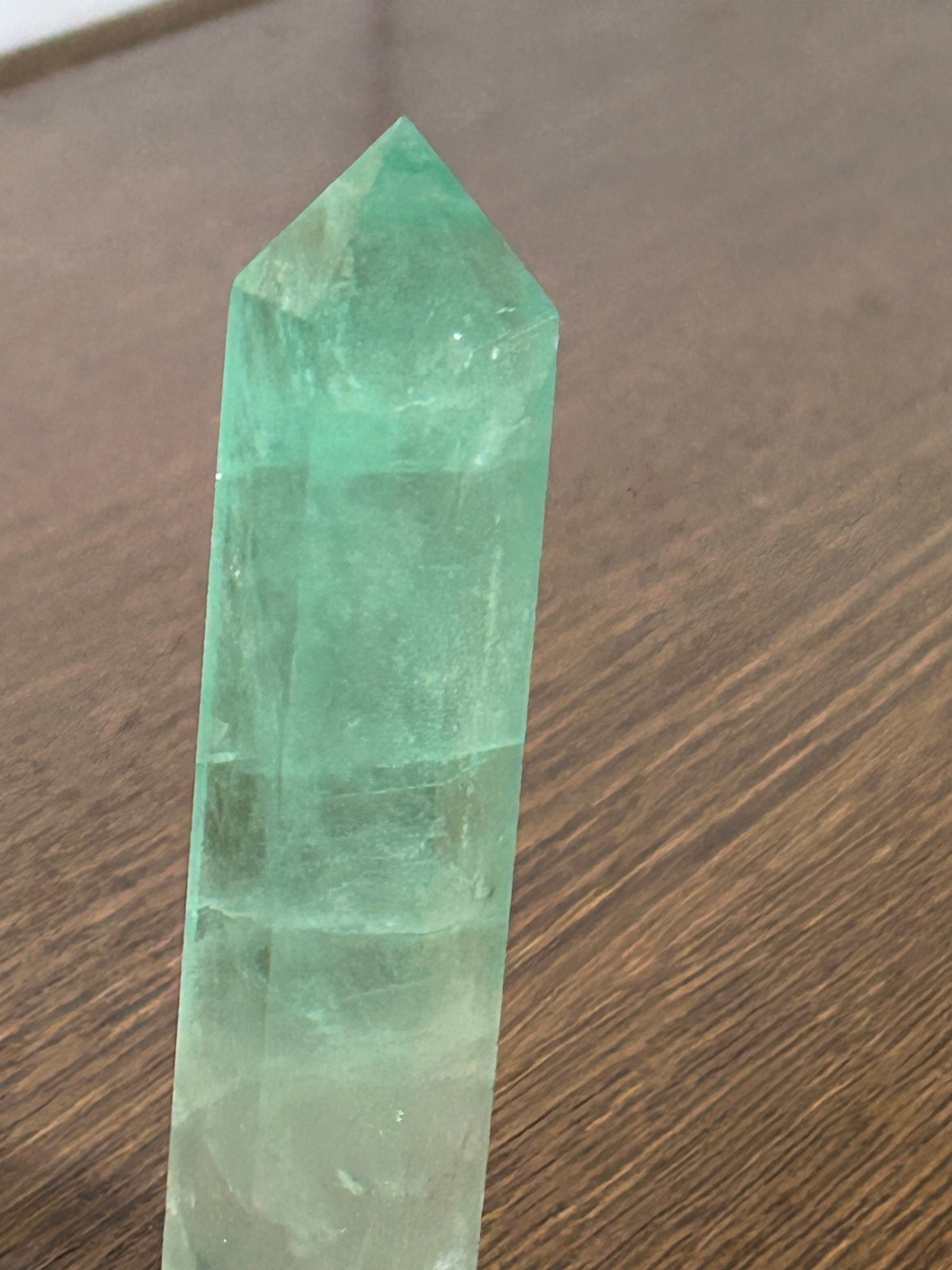 フローライトポイント 約64g | 天然石•パワーストーンのクリスタルドリーム