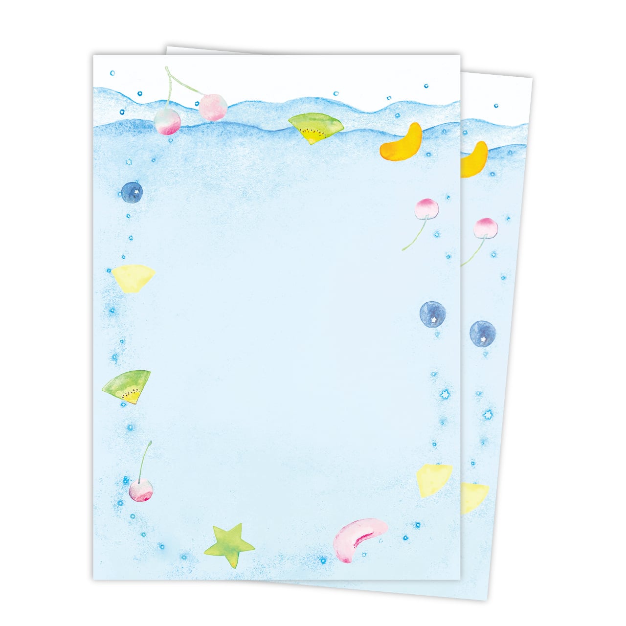 レターセット「魔法の咲く丘」フルーツポンチ | scopebungu