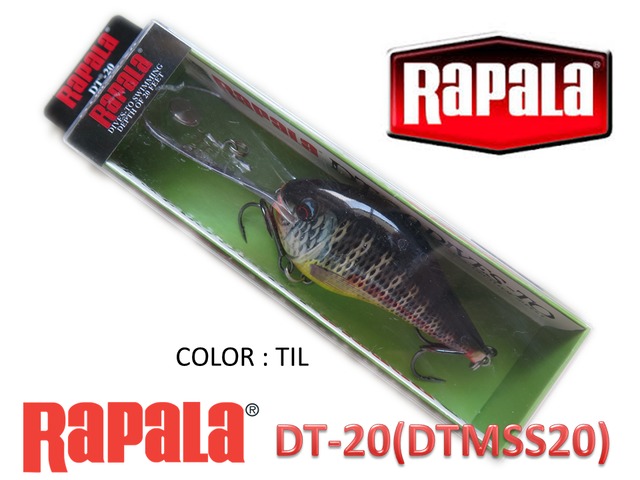 ラパラ　Rapala　DT20(DTMSS20)　TIL(Tilapia)　　F-L47-02