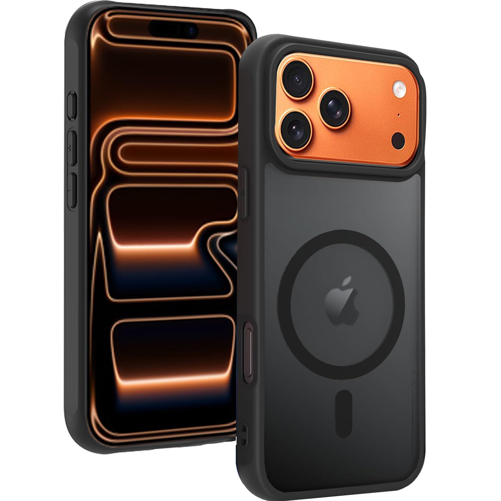 【Magsafe対応】JoeyKaiHai iPhone18promax/17promax ケース マグセーフ 対応 米軍規格 iPhone 18 pro maxケース 半透明 マグネット 搭載 マグセーフ対応 耐衝撃 マグネット搭載 ワイヤレス対応 半透明 マット 黄ばみなし ストラップホール付き アイフォン18promax カバー