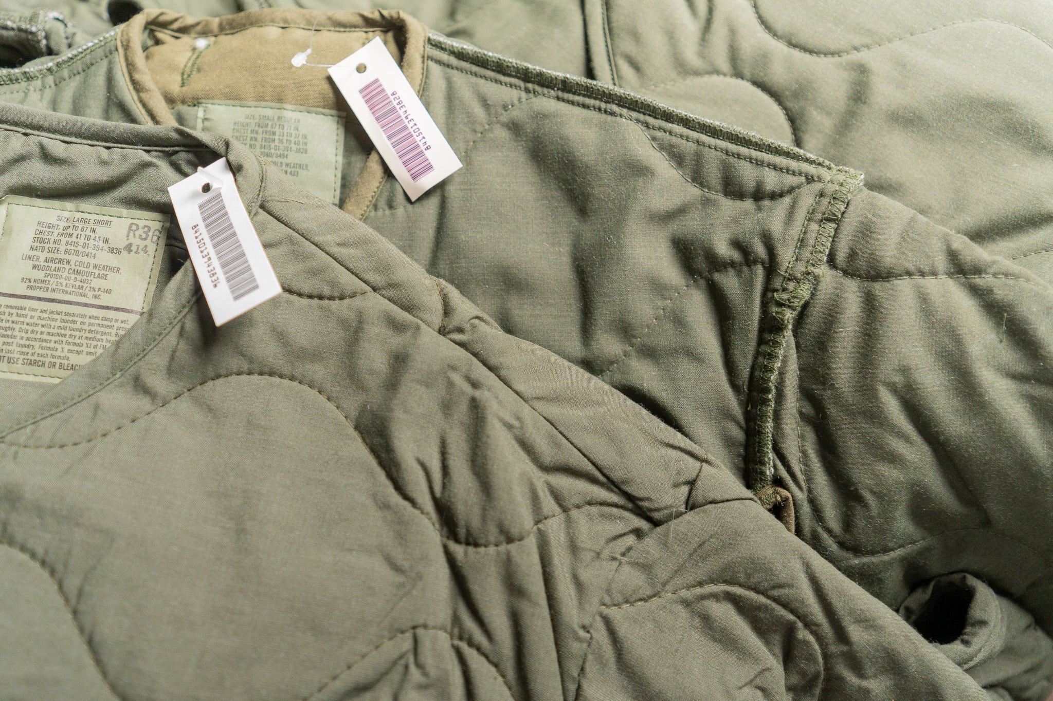 DEADSTOCK】 U.S.Army Aircrew Cold Weather Liner Jacket 実物