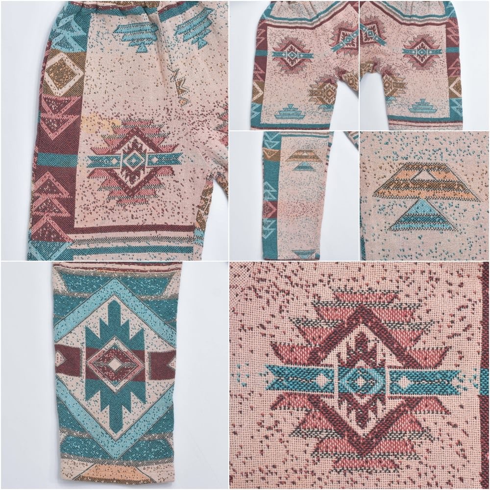 Remake リメイク ルーズシルエット ジャガード ネイティブ柄 デザイン