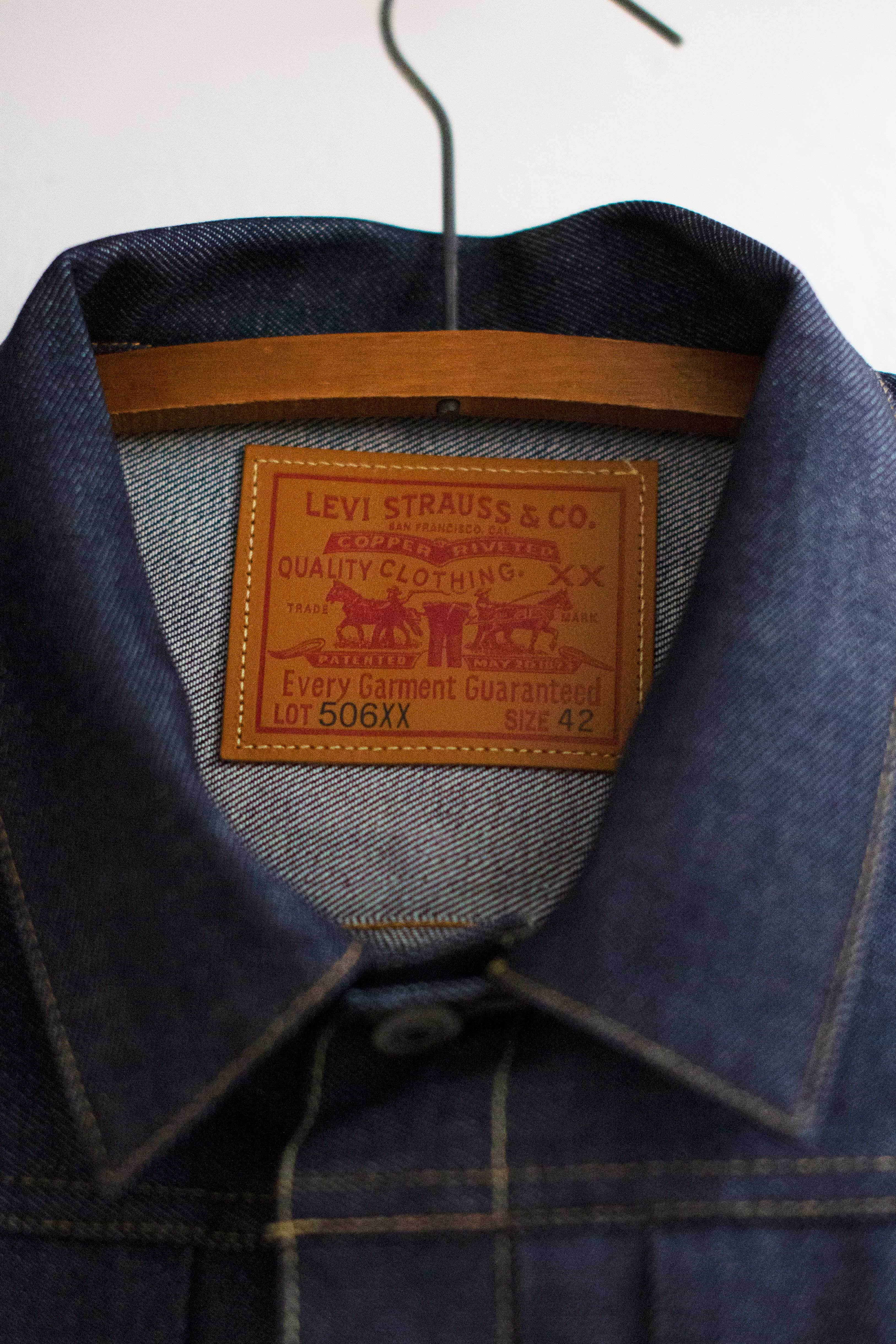 ✨️LEVI'S 1936年モデル 1st 506xx BigE シンチバック LEVI'S VINTAGE CLOTHING 506XX 1936 TYPE I 1st BIG E オーガニック