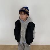 ザゴグマ / THE GOGUMA / ダンブルパディングベスト / 韓国子供服 / キッズ / 26winter〖取寄〗*XS~XL*