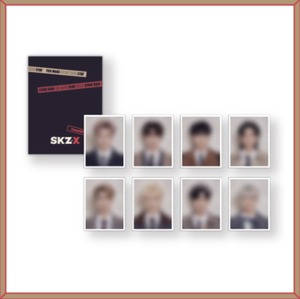 [KPOPHOLIC] STRAY KIDS - [1ST#LoveSTAY 'SKZ-X'] ID PICTURE SET 正規品 韓国ブランド 韓国通販 韓国代行 韓国ファッション