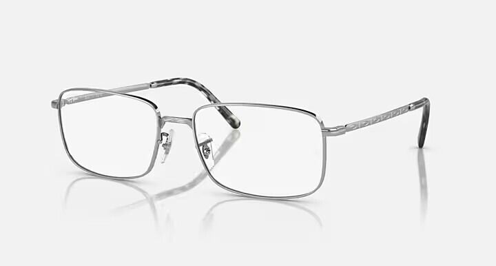 【Ray-Ban】スクエアメタルフレーム シルバー