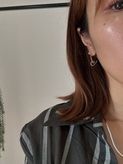 アートハートピアス