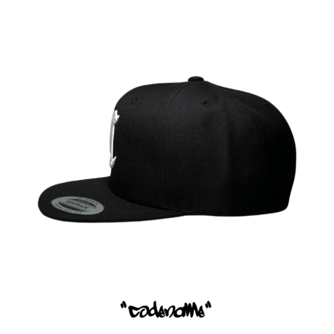 CODENAME「"C" Logo Flat BB Cap Black」 - 3