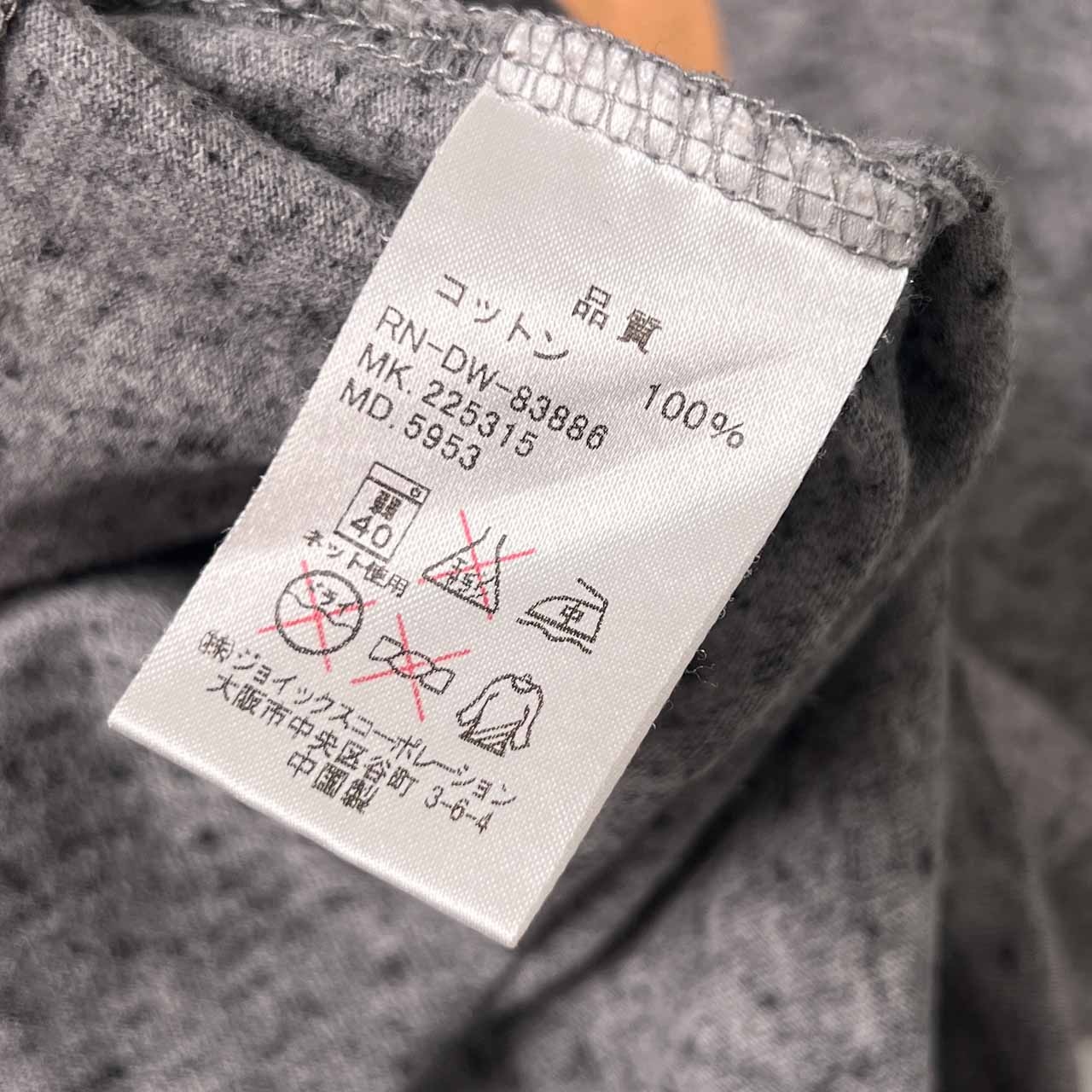 R.NEWBOLD アールニューボールド studio WORKS デザイン 半袖 Tシャツ L/グレー メンズ