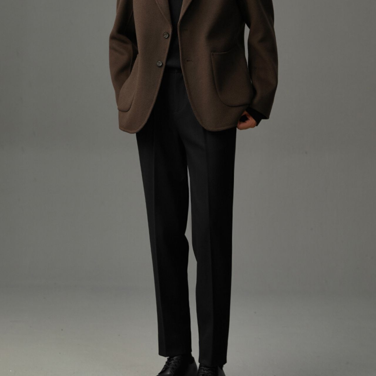 ウォーミングストレートタックパンツ　MT0110051