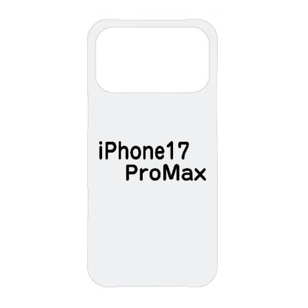 iPhone17シリーズ ハードケース オーダーメイドiPhone 17 Pro Max