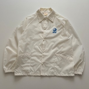 -USED- USA製 AT&T CORPORATE JACKET -WHITE- [M]