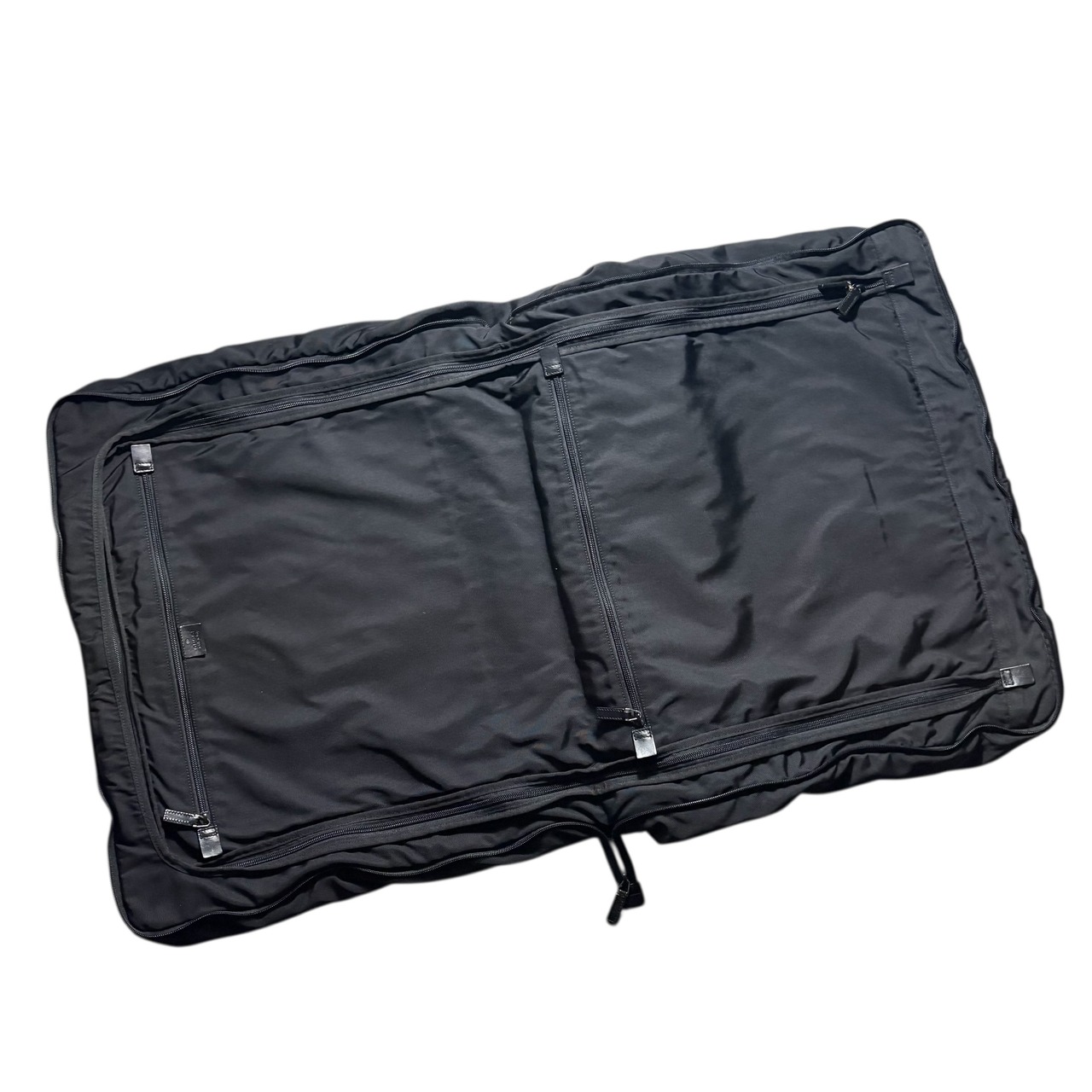 GUCCI black nylon garment bag