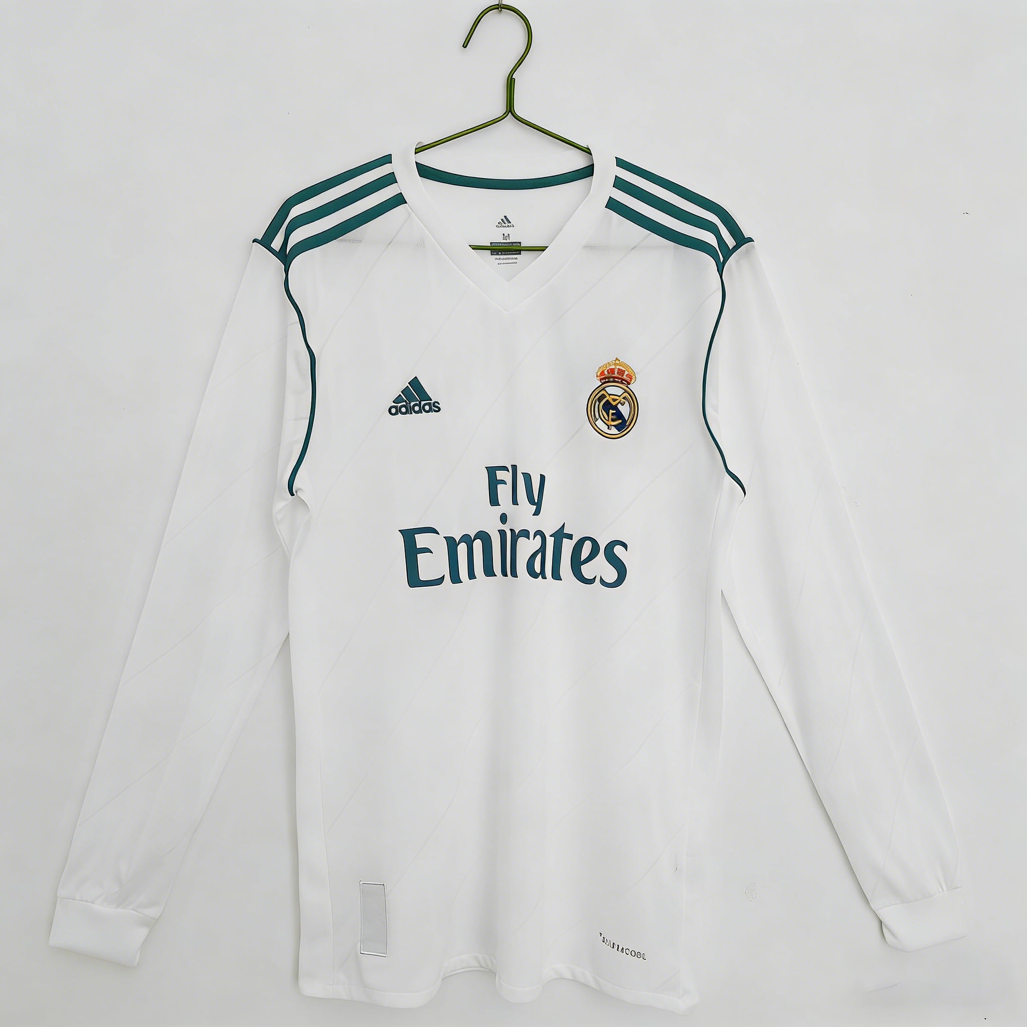 Retro long sleeve 17-18 Real Madrid Home Jersey レアル マドリード