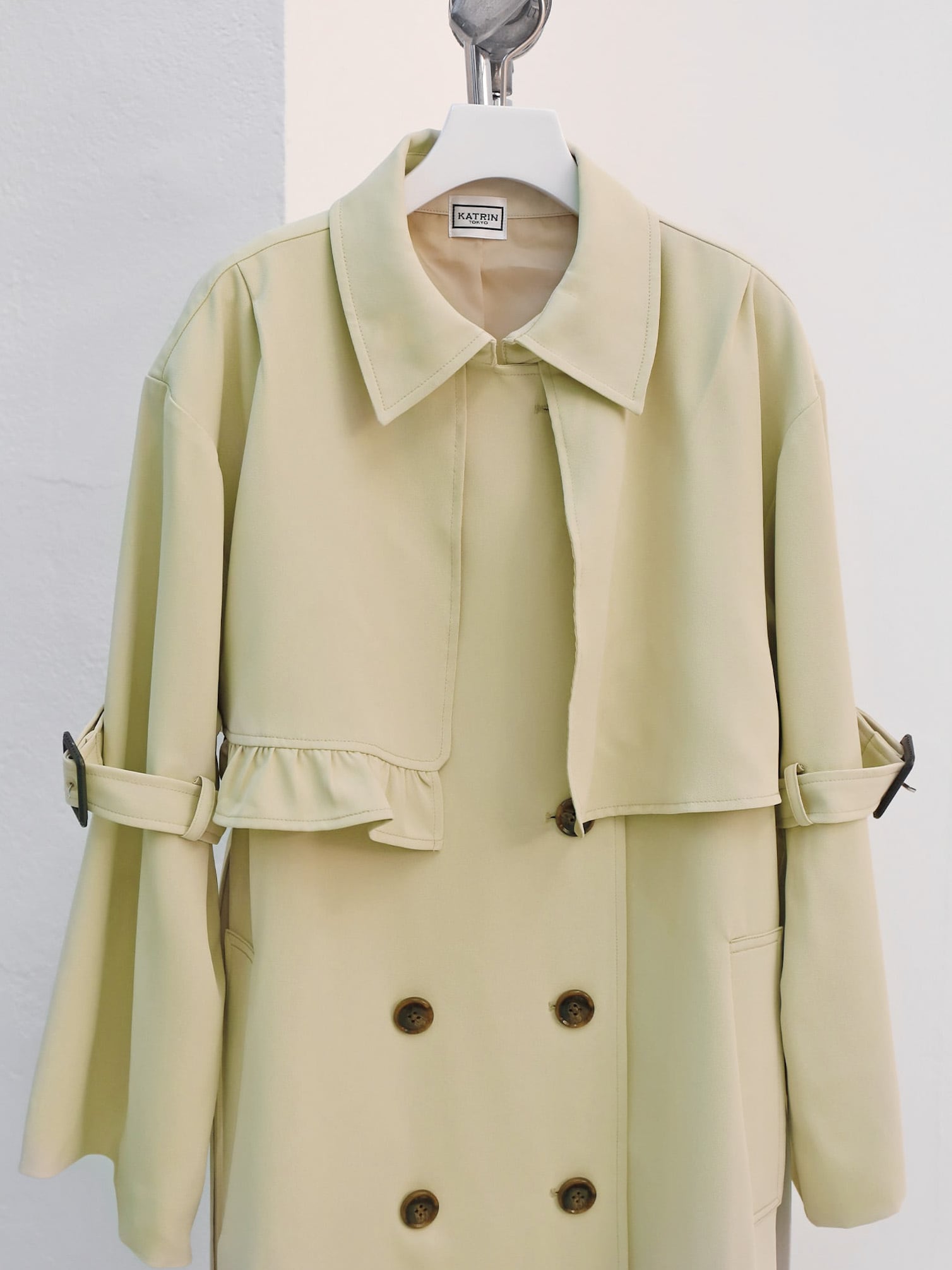 katrin 2way asymmetry design trench 新品