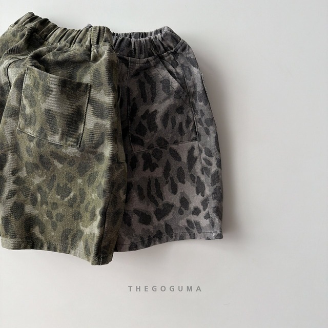 【ﾉﾍﾞﾙﾃｨ＆送料無料】Leo Camo Bermuda Shorts / the goguma