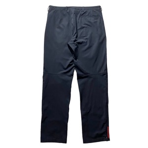 archive PRADA SPORT technical fabric black pants