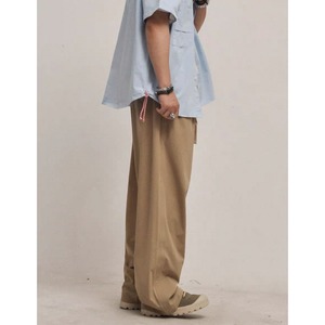 Relaxed fit straight pants 1003