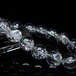 アイリスクォーツ 水晶 ブレスレット 14mm 一点物 [M便 1/10] 111-35519