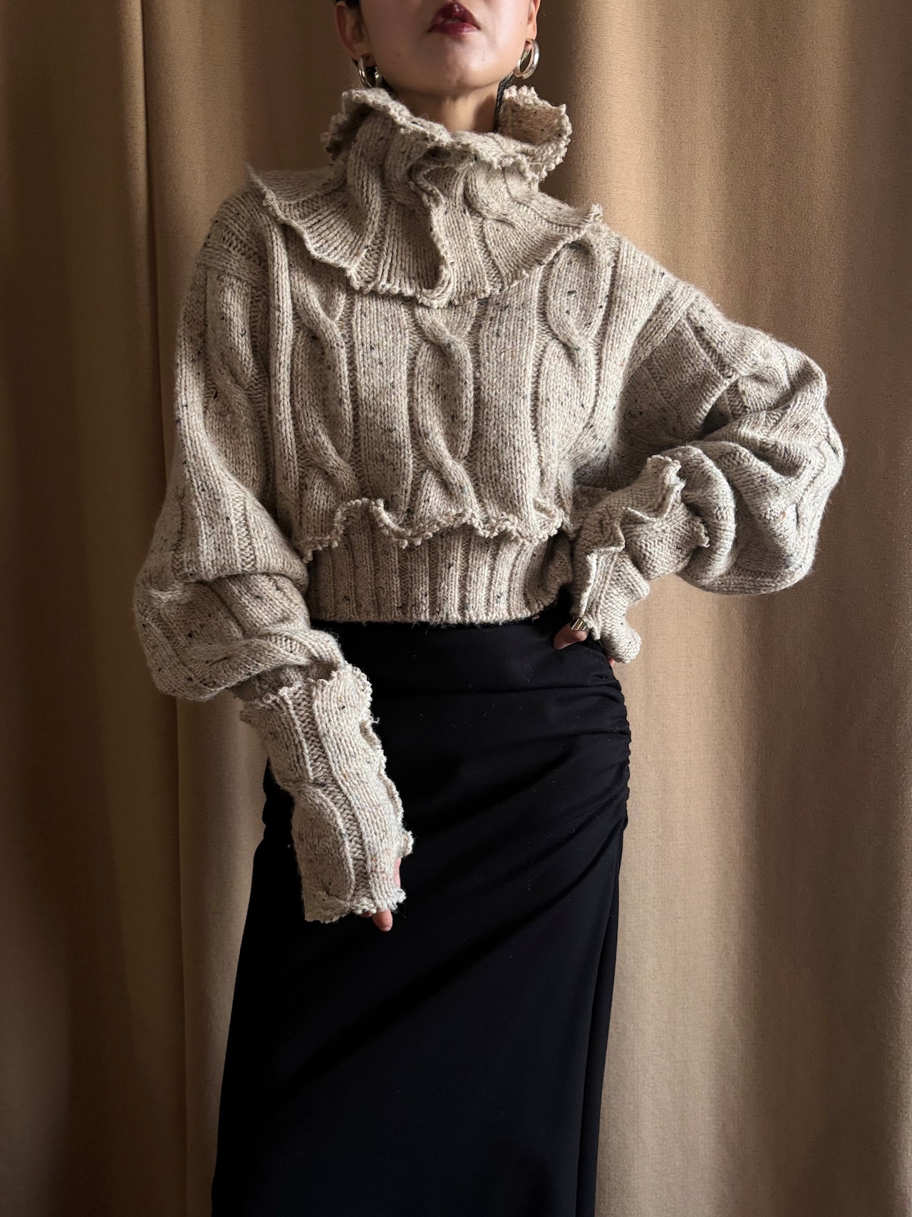 greige color remake set knit-5130-1