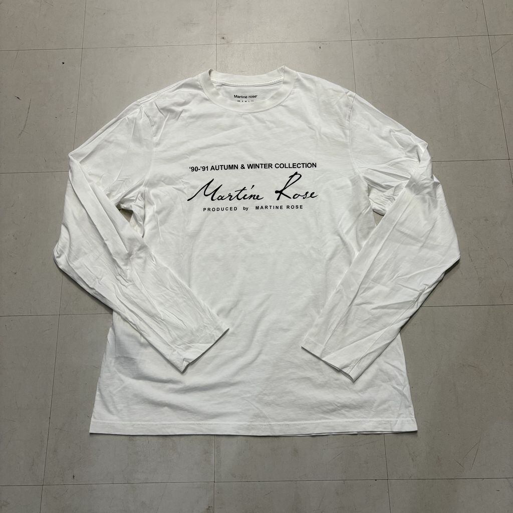 Martine Rose マーティンローズ CLASSIC LOGO 90-91 AUTUMN &WINTER