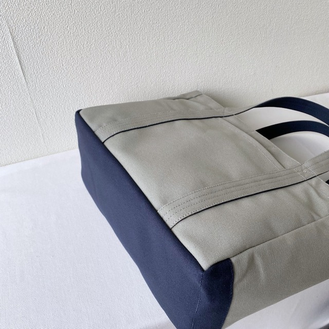 【全15色】「軽いボックストート」通勤サイズ／倉敷帆布8号【受注制作】