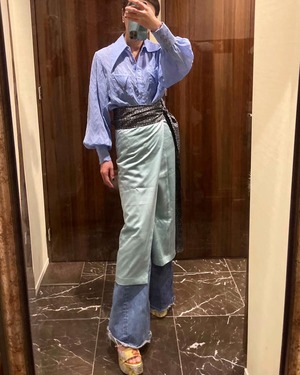 original kimono wrap skirt