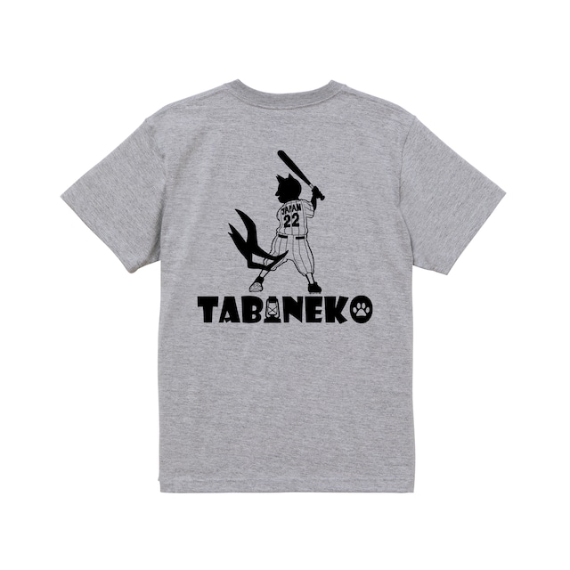 BackPrinted Tshirt Ash No.26