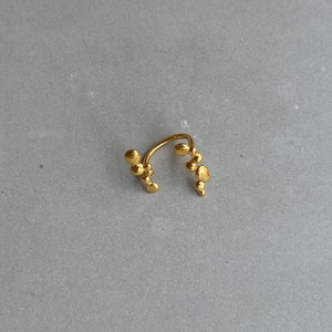 Pebble ring S Gold